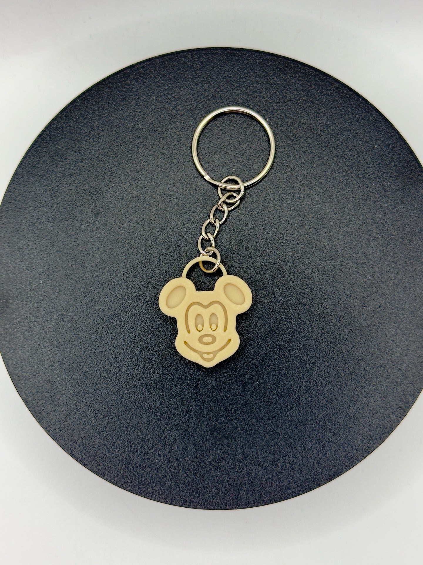 Mickey Waffle Keychain