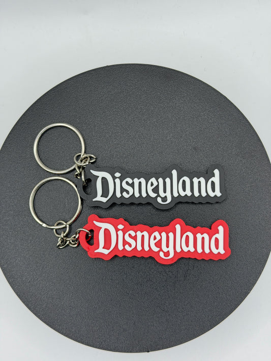 Disney Land Logo Keychain