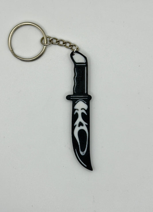Ghost Face Keychain