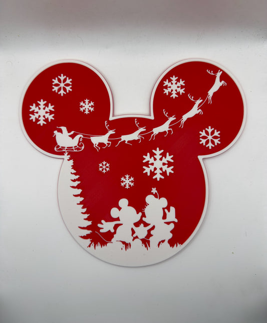 Disney Christmas Wall Display