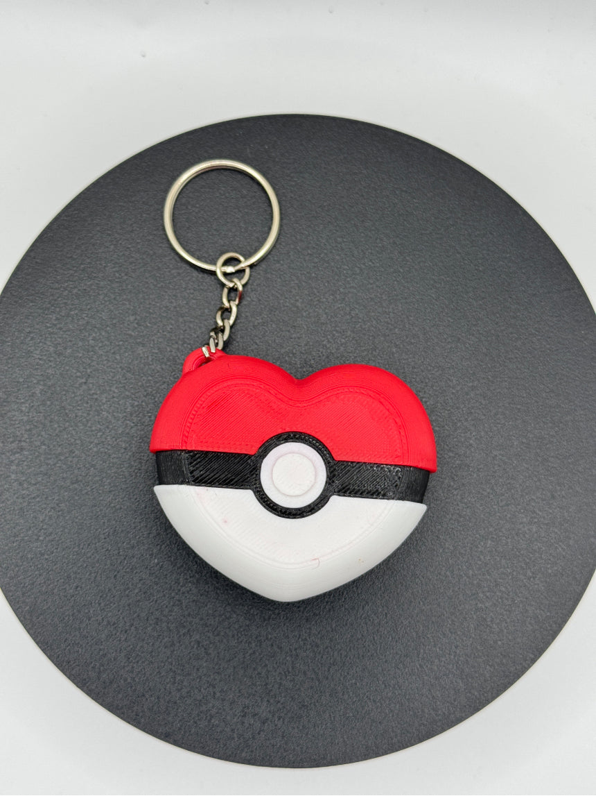 Pokemon Ball Keychain