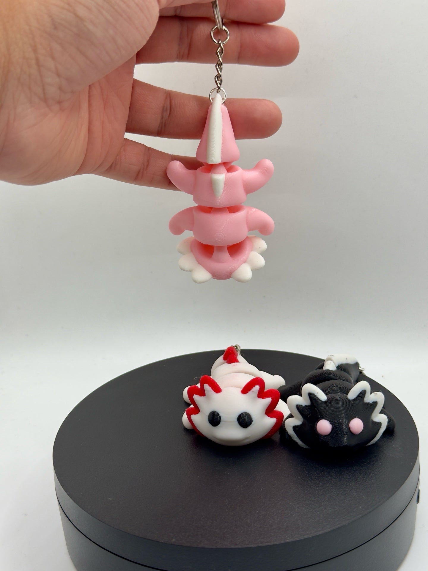 Axolotl Keychain