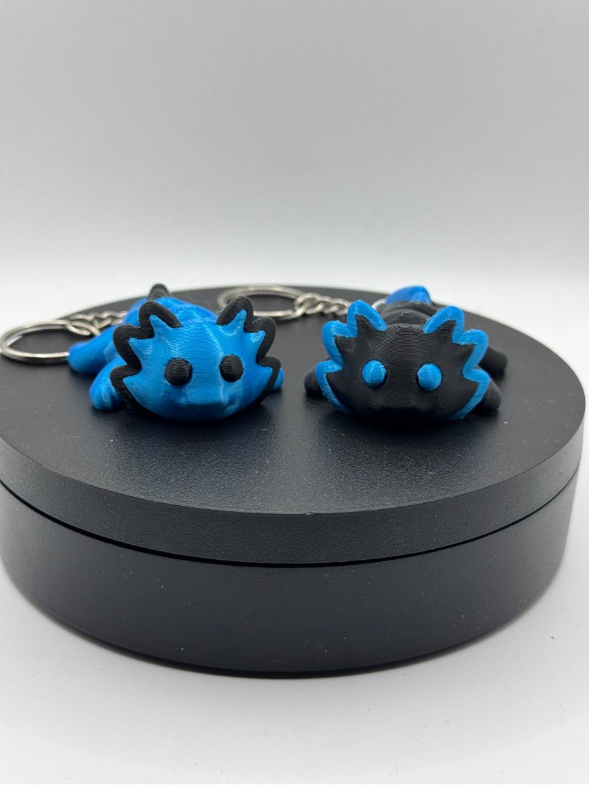 Axolotl Keychain