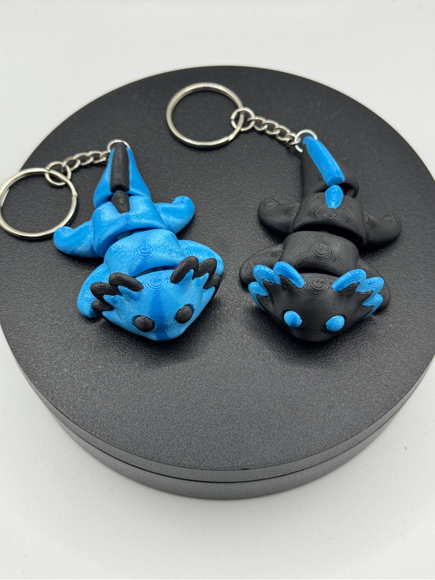 Axolotl Keychain