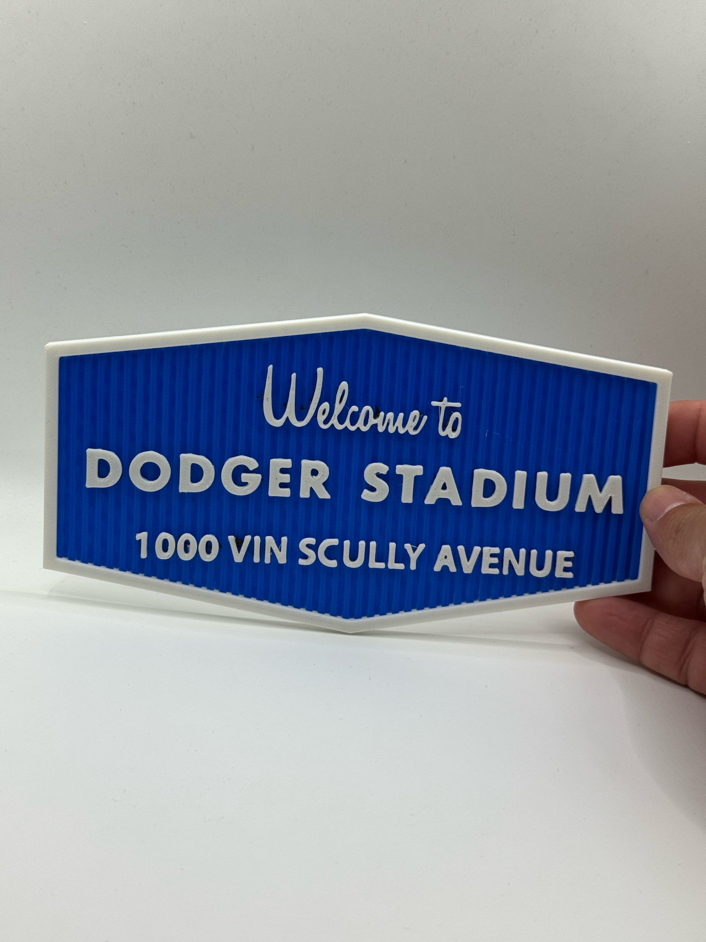 Welcome To Dodgers Stadium Sign!