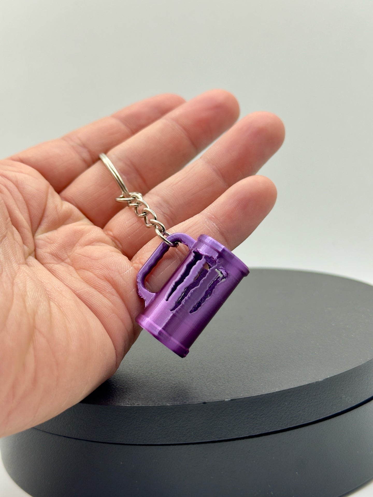 Monster Can Keychain