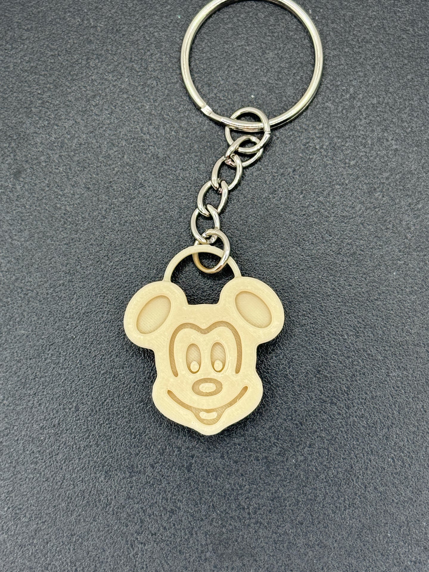 Mickey Waffle Keychain￼